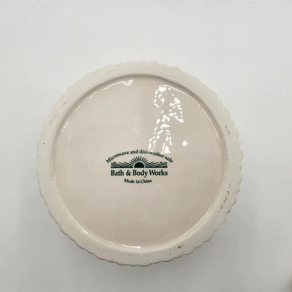 Bath & Body Works Roses Chocolates Hearts 6 1/2" Planter Bowl Unique Gift Idea - Picture 8 of 10